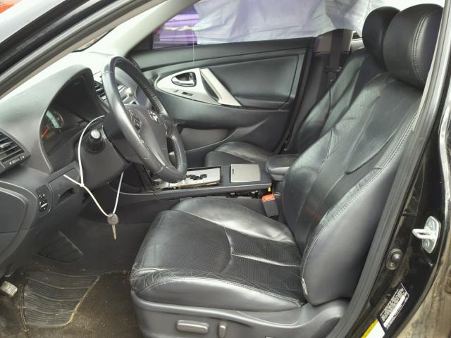 4T1BE46K07U694195 - 2007 TOYOTA CAMRY NEW BLACK photo 5