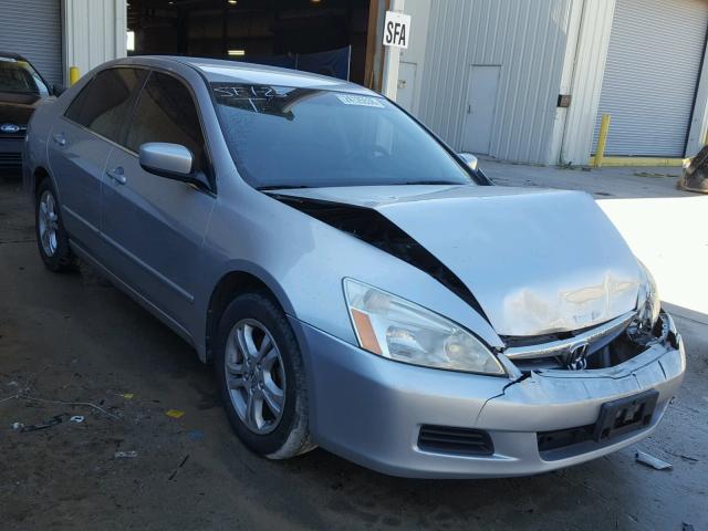 1HGCM56306A100667 - 2006 HONDA ACCORD SE SILVER photo 1