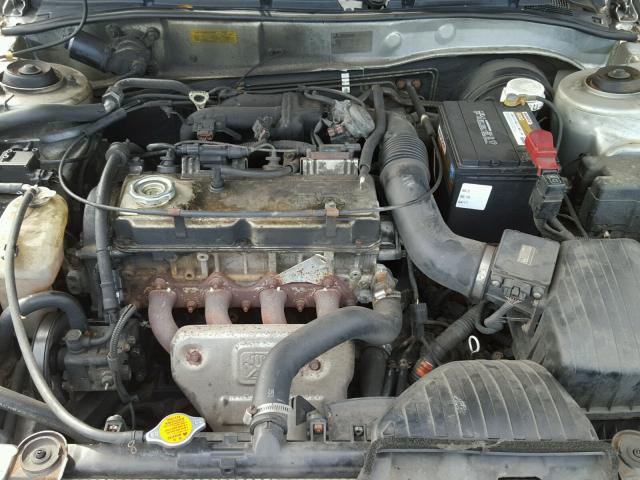 4A3AA46G6YE085287 - 2000 MITSUBISHI GALANT ES SILVER photo 7