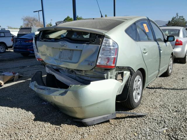 JTDKB20U987809100 - 2008 TOYOTA PRIUS GREEN photo 4