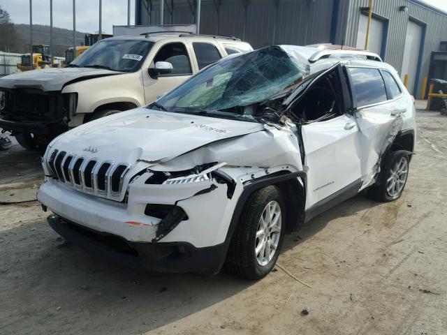 1C4PJLCB8GW234209 - 2016 JEEP CHEROKEE L WHITE photo 2