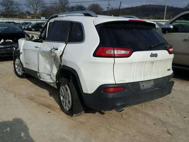 1C4PJLCB8GW234209 - 2016 JEEP CHEROKEE L WHITE photo 3