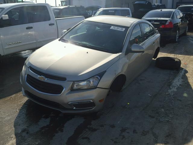 1G1PE5SB8G7212103 - 2016 CHEVROLET CRUZE LIMI SILVER photo 2