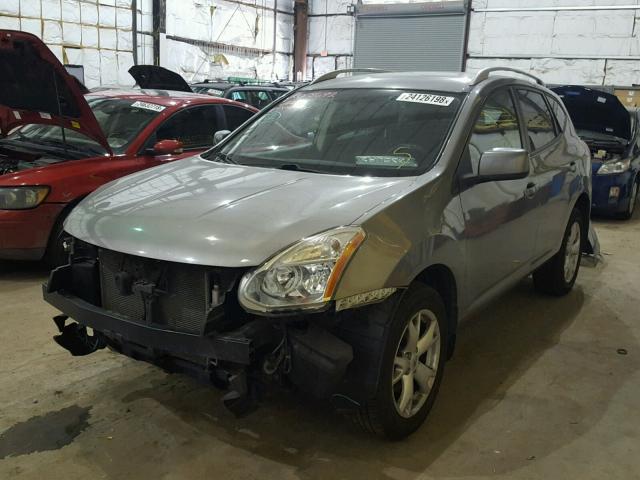 JN8AS58V88W401725 - 2008 NISSAN ROGUE S GOLD photo 2