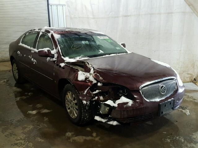 1G4HP57216U148674 - 2006 BUICK LUCERNE CX MAROON photo 1