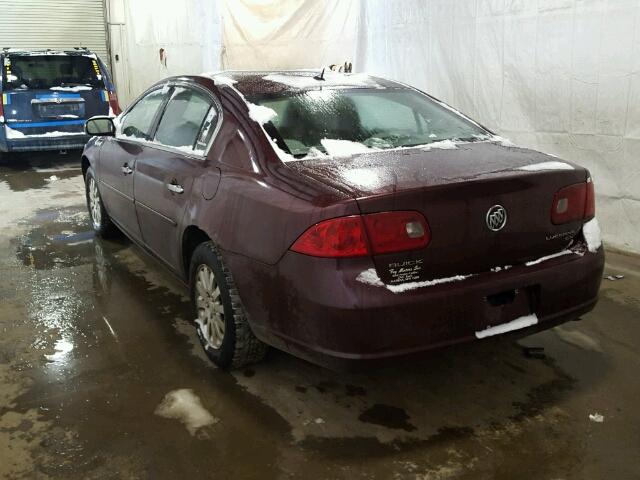 1G4HP57216U148674 - 2006 BUICK LUCERNE CX MAROON photo 3