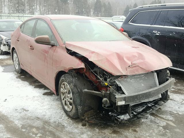 5NPD74LFXHH177626 - 2017 HYUNDAI ELANTRA SE BURGUNDY photo 1