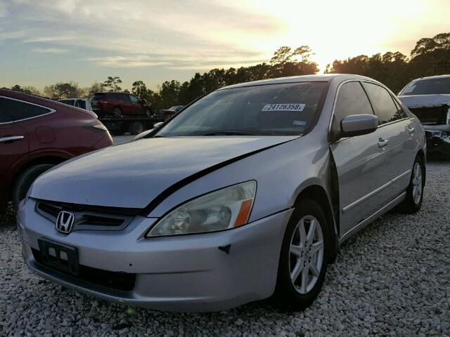 1HGCM66543A034773 - 2003 HONDA ACCORD EX SILVER photo 2