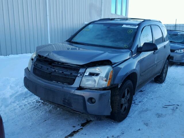 2CNDL23F656194063 - 2005 CHEVROLET EQUINOX LS GRAY photo 2