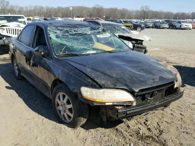 1HGCG56782A038181 - 2002 HONDA ACCORD SE BLACK photo 1