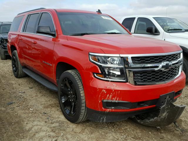 1GNSKHKC3HR322445 - 2017 CHEVROLET SUBURBAN K RED photo 1