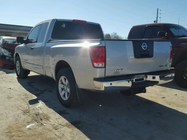 1N6BA0CA0BN310162 - 2011 NISSAN TITAN S SILVER photo 3