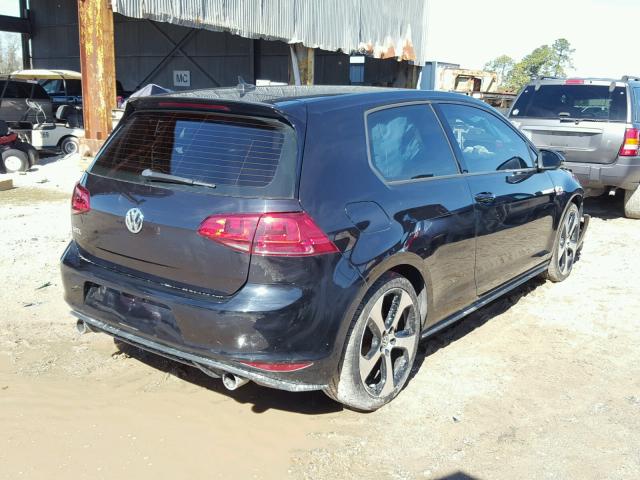 3VWYT7AU2FM064872 - 2015 VOLKSWAGEN GTI BLACK photo 4