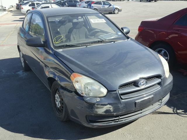 KMHCM36C19U119715 - 2009 HYUNDAI ACCENT GS GRAY photo 1