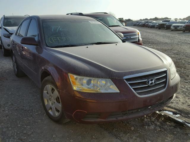 5NPET4AC8AH604252 - 2010 HYUNDAI SONATA GLS MAROON photo 1