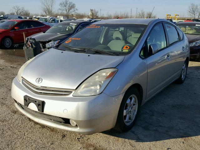 JTDKB20UX57023303 - 2005 TOYOTA PRIUS SILVER photo 2