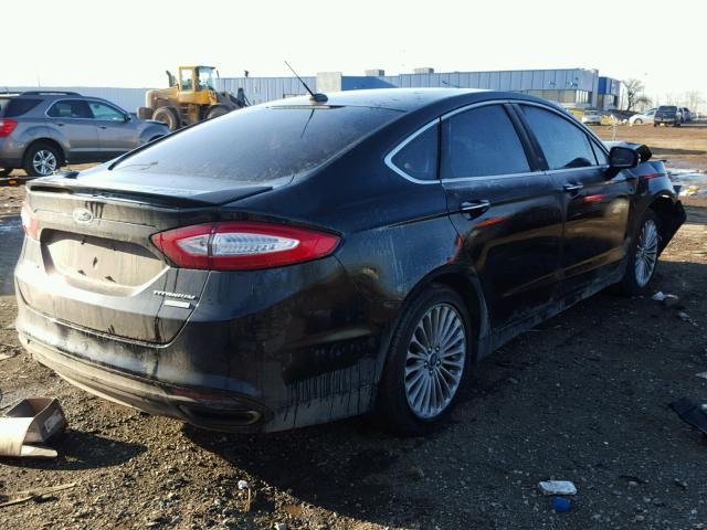 3FA6P0K91GR175309 - 2016 FORD FUSION TIT BLACK photo 4