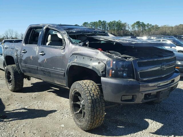 1GCPKTE35BF139280 - 2011 CHEVROLET SILVERADO GRAY photo 1