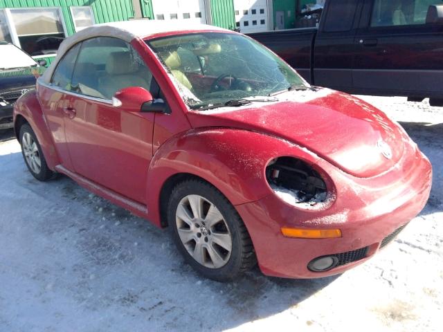 3VWRF21YX8M419646 - 2008 VOLKSWAGEN NEW BEETLE RED photo 1