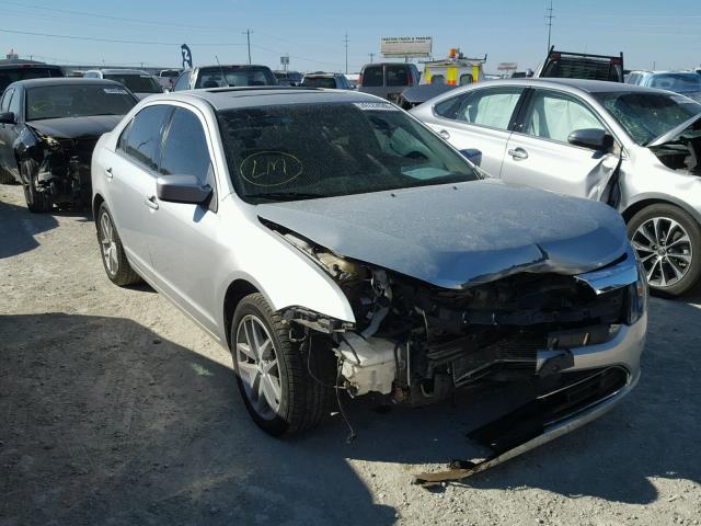 3FAHP0JG6AR288155 - 2010 FORD FUSION SEL SILVER photo 1