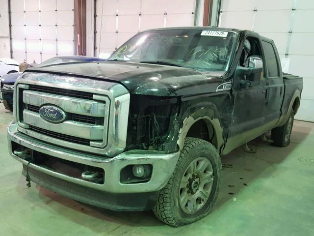 1FT7W2BT7DEB34545 - 2013 FORD F250 SUPER BLUE photo 2