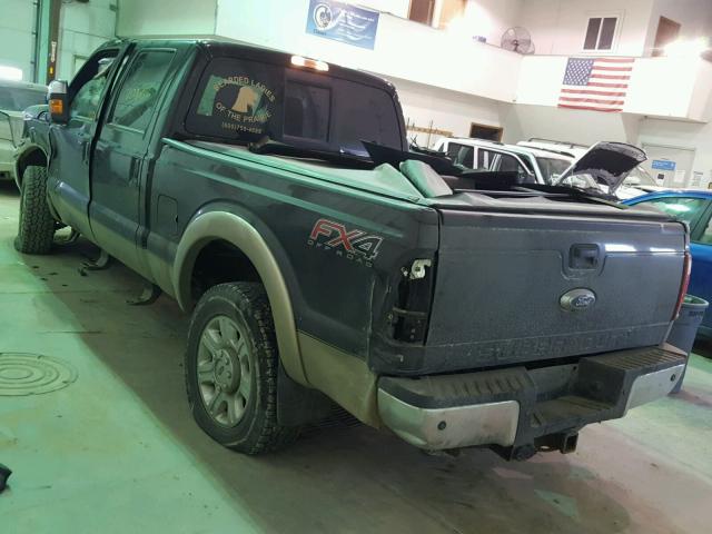 1FT7W2BT7DEB34545 - 2013 FORD F250 SUPER BLUE photo 3