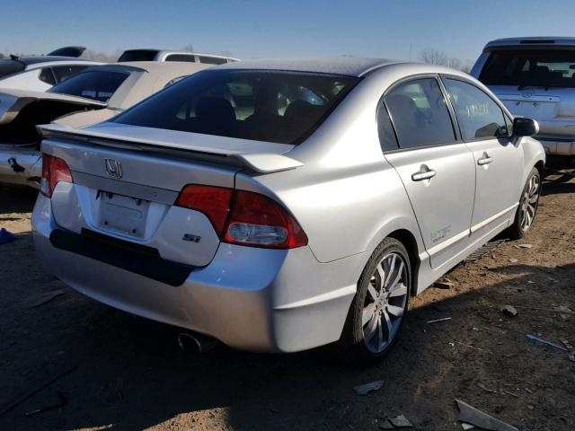 2HGFA5E58BH700888 - 2011 HONDA CIVIC SI SILVER photo 4