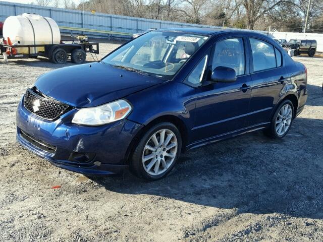 JS2YC414996200040 - 2009 SUZUKI SX4 SPORT BLUE photo 2