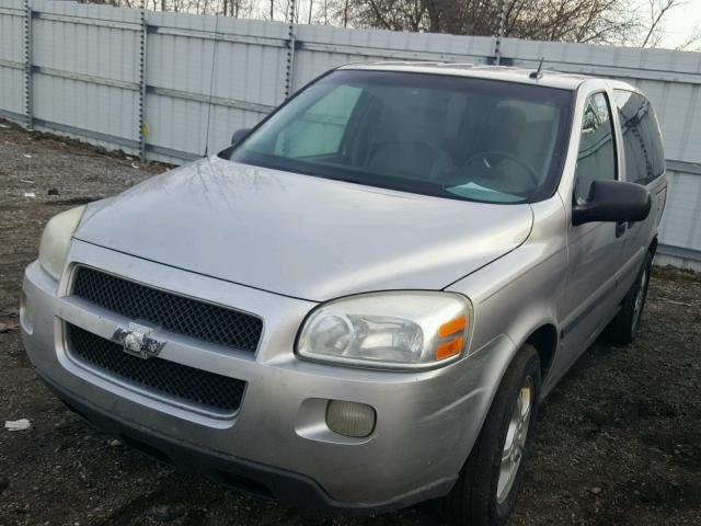 1GNDU23177D145536 - 2007 CHEVROLET UPLANDER L SILVER photo 2