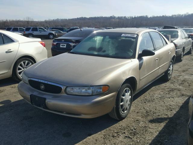 2G4WS52J941280417 - 2004 BUICK CENTURY CU TAN photo 2