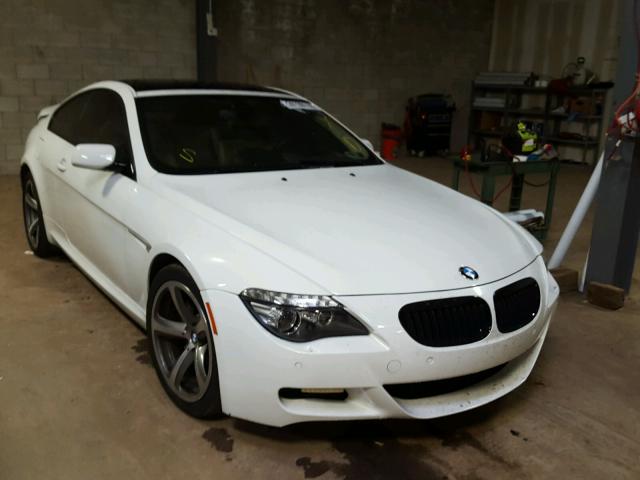 WBAEA53508CV90859 - 2008 BMW 650 I WHITE photo 1