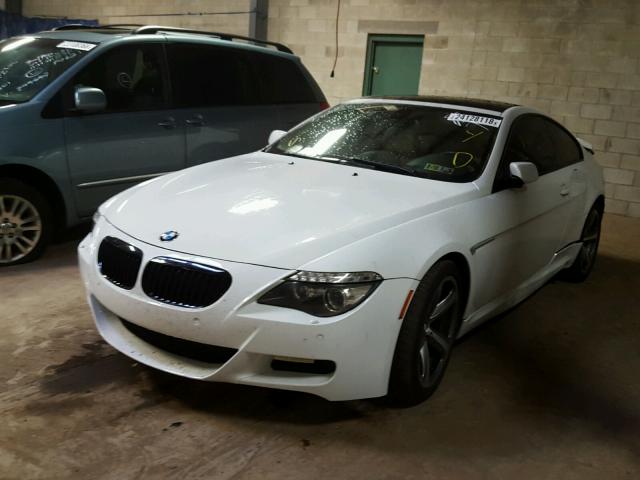 WBAEA53508CV90859 - 2008 BMW 650 I WHITE photo 2