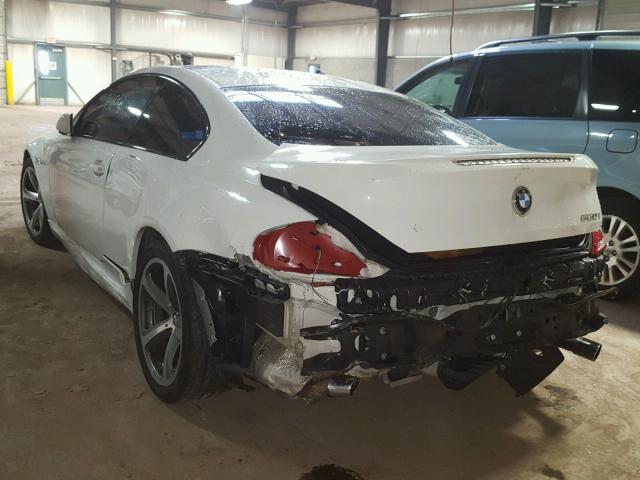 WBAEA53508CV90859 - 2008 BMW 650 I WHITE photo 3