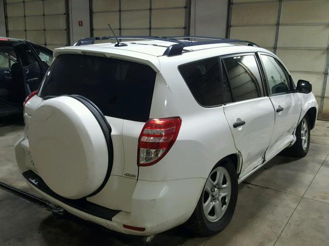 2T3BF4DV2CW217053 - 2012 TOYOTA RAV4 WHITE photo 4