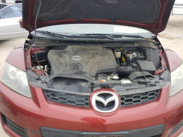 JM3ER293280203558 - 2008 MAZDA CX-7 RED photo 7