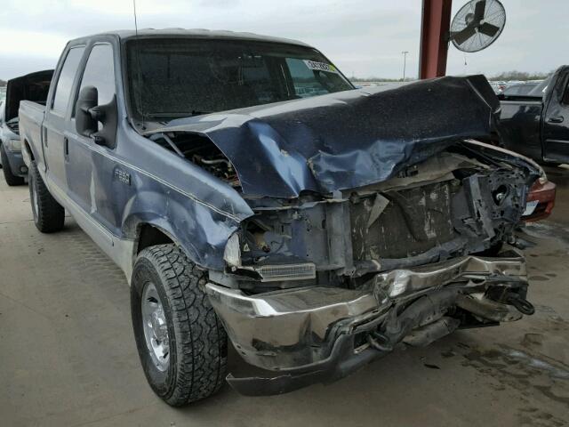 1FTNW20L44EB77699 - 2004 FORD F250 SUPER BLUE photo 1