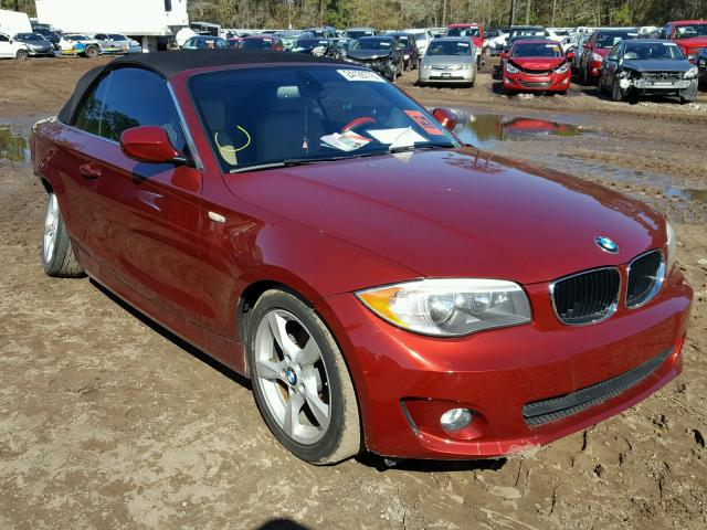 WBAUL7C51CVM82247 - 2012 BMW 128 I RED photo 1