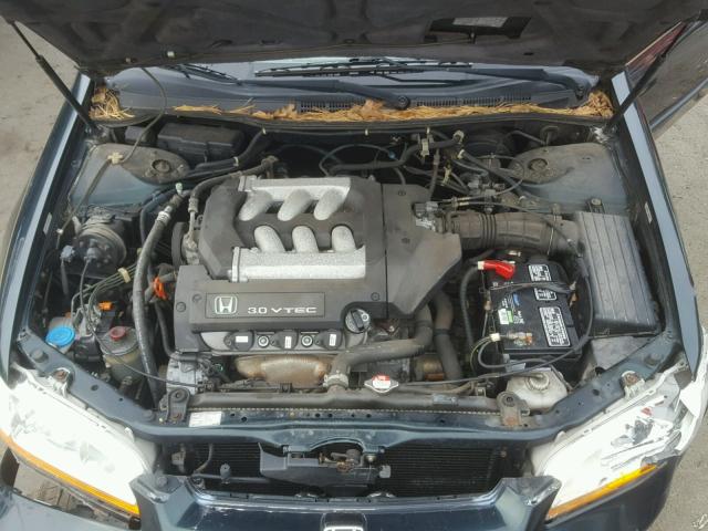 1HGCG1655YA038185 - 2000 HONDA ACCORD EX GREEN photo 7