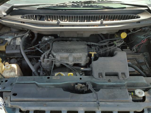 2P4FP2539VR432986 - 1997 PLYMOUTH VOYAGER GREEN photo 7