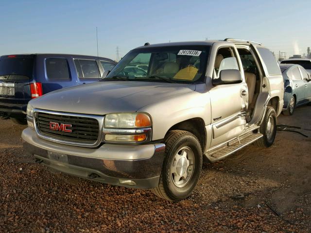 1GKEC13V84R129488 - 2004 GMC YUKON SILVER photo 2