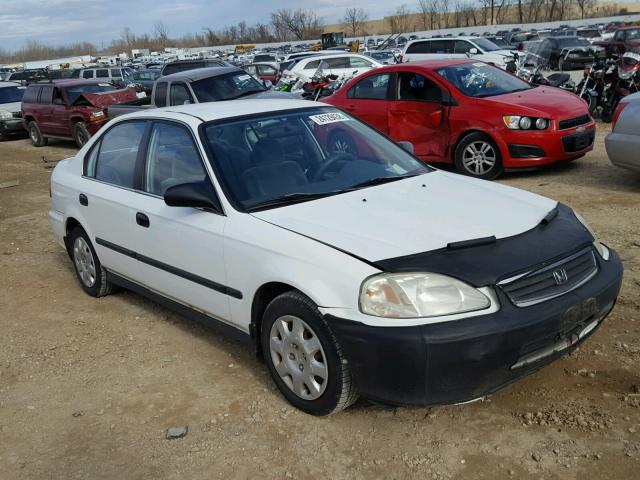 1HGEJ6673XL055952 - 1999 HONDA CIVIC LX WHITE photo 1