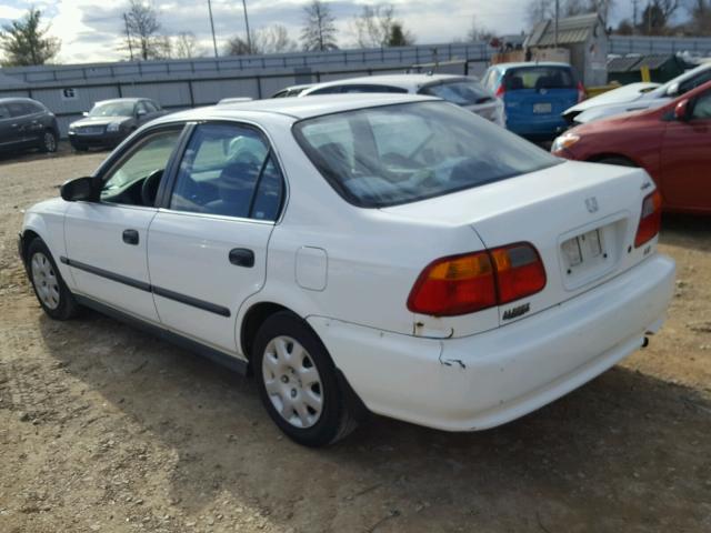 1HGEJ6673XL055952 - 1999 HONDA CIVIC LX WHITE photo 3