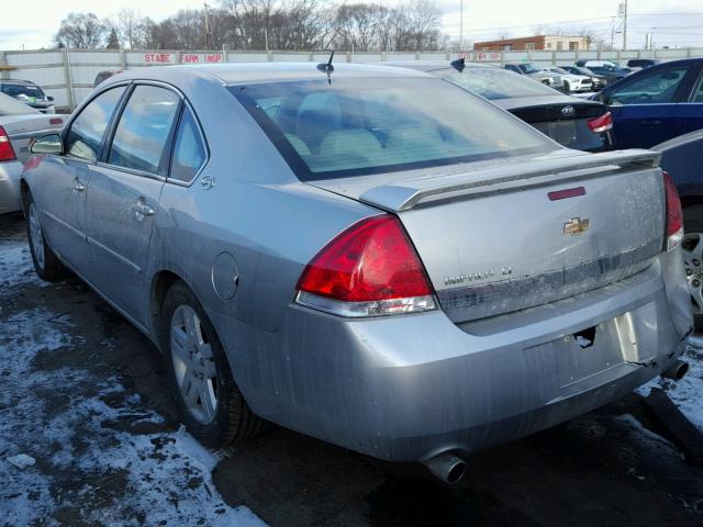 2G1WC581669239667 - 2006 CHEVROLET IMPALA LT SILVER photo 3