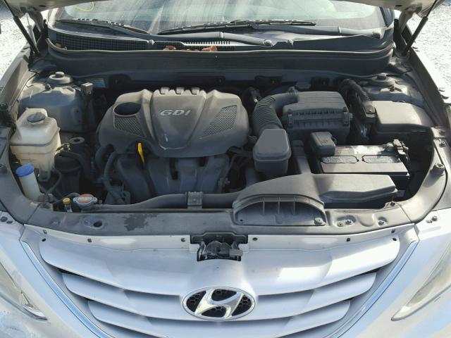 5NPEB4AC6BH058975 - 2011 HYUNDAI SONATA GLS SILVER photo 7