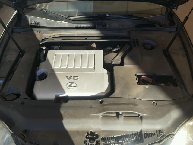 JTHBJ46G092306214 - 2009 LEXUS ES 350 GRAY photo 7