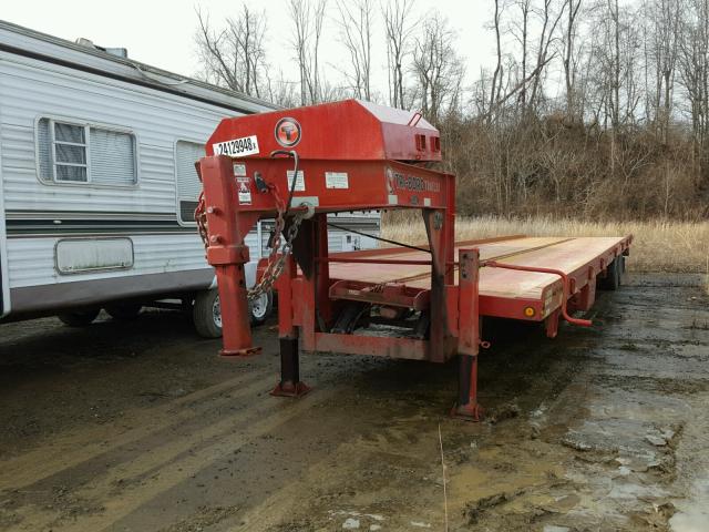 1L9SC4428FG423731 - 2015 CUST TANKER TRAILER RED photo 2