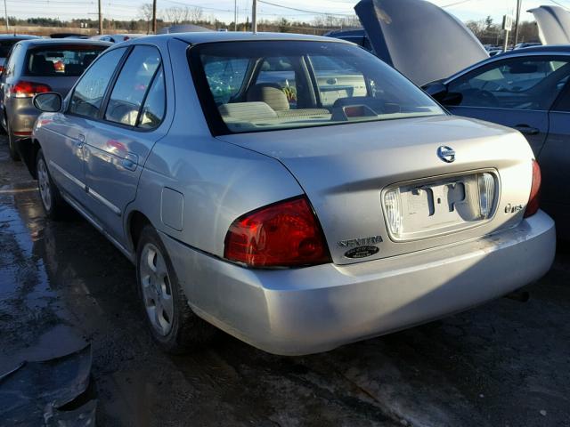 3N1CB51D15L595590 - 2005 NISSAN SENTRA 1.8 SILVER photo 3