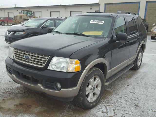 1FMZU84W53ZA15209 - 2003 FORD EXPLORER E BLACK photo 2