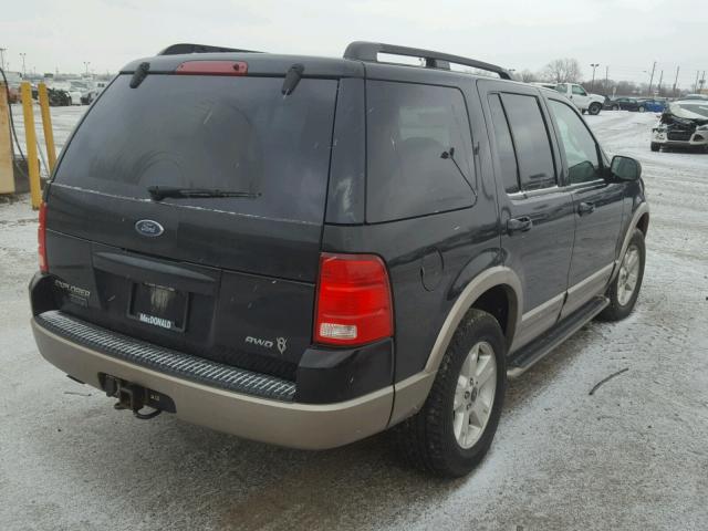 1FMZU84W53ZA15209 - 2003 FORD EXPLORER E BLACK photo 4