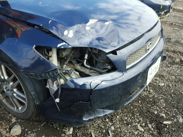 JTKDE177070199579 - 2007 TOYOTA SCION TC 蓝色 照片 9